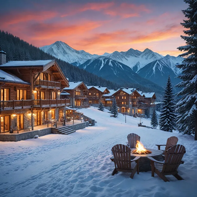 Elegant ski resorts in Georgia for refined winter stays in the mountains
